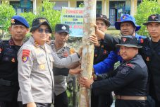 Pembangunan Tiga Jembatan Merah Putih di Meranti Dimulai