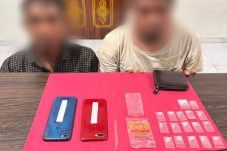 Setelah Dilaporkan Masyarakat ke Polisi, Dua Pengedar Sabu di Rohil Digelandang