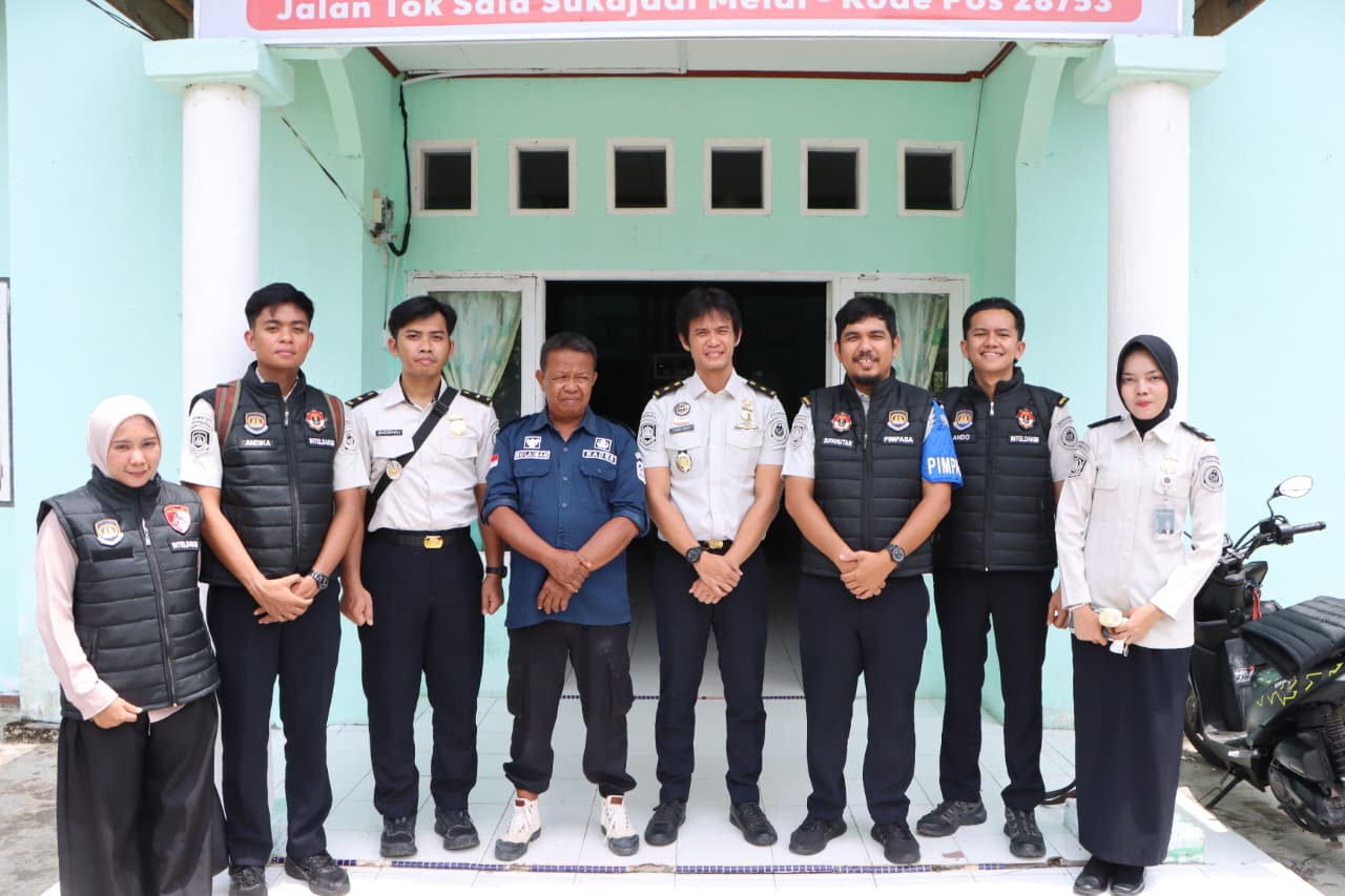 Imigrasi Selatpanjang Bentuk Desa Binaan di Melai Rangsang Barat Kabupaten Kepulauan Meranti. (Foto ist) 