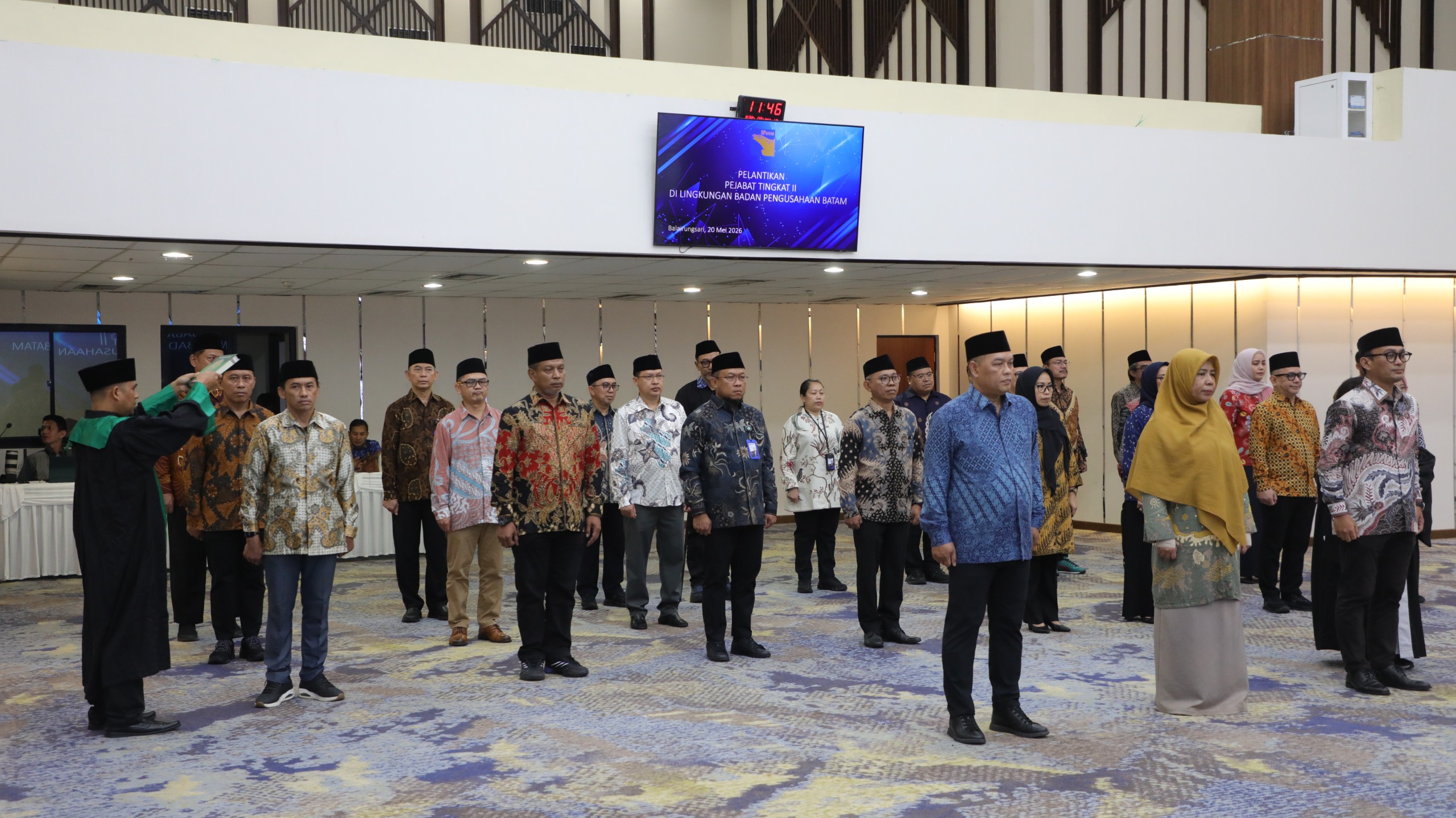 Li Claudia Lantik 27 Pejabat Eselon II BP Batam, Berikut Nama-namanya