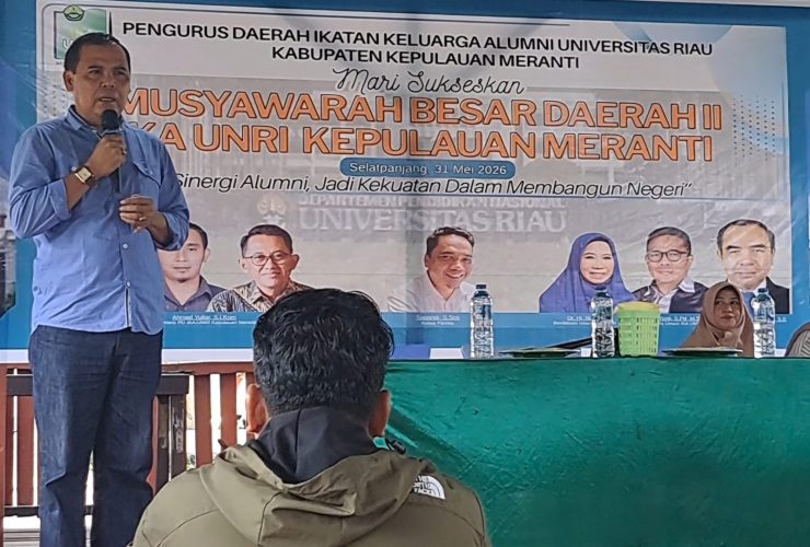 Aklamasi, Dr M Taufikurrahman Kembali Dipercaya Jadi Ketua PD IKA UNRI Meranti