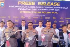 Selama 5 Bulan, Polda Riau Ungkap 1.333 Kasus Kejahatan Jalanan