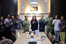 Terima Kunjungan Kaskoarmada I Tanjung Pinang , BP Batam Bahas Keamanan Pelabuhan Berbasis AI