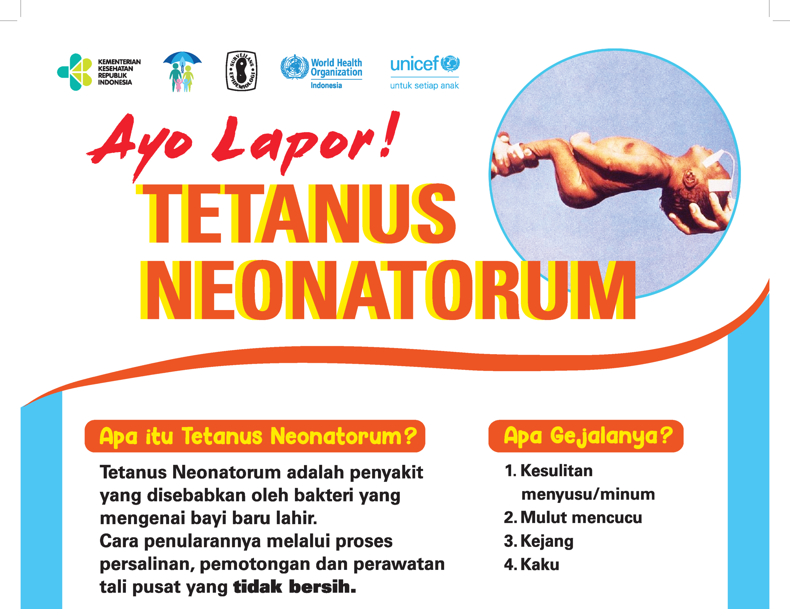 Ayo Lapor Tetanus Neonatorum, Dinkes Meranti Ajak Masyarakat Waspadai Penyakit Mematikan pada Bayi Baru Lahir
