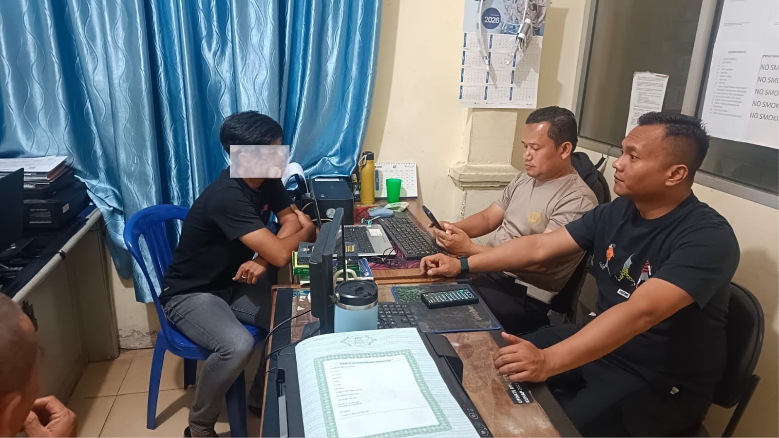 Sopir Senggol Pemotor hingga Terpental Terbukti Positif Narkoba