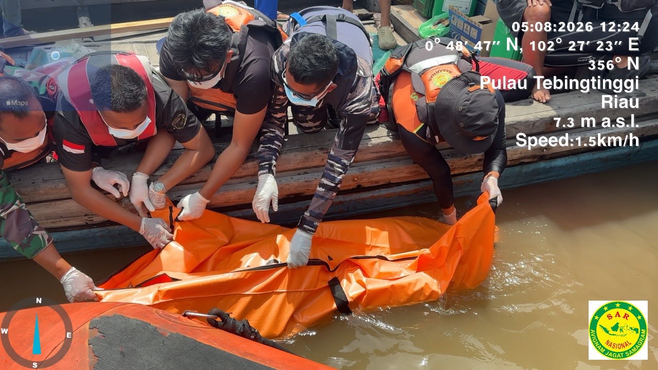 Satu dari Dua Korban Tenggelam di Mengkikip Ditemukan Mengapung Tak Bernyawa