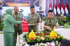 Kodam XIX/Tuanku Tambusai Gelar Syukuran HUT Pertama