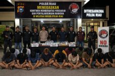 15 Orang Diamankan Tim Gabungan dari Tiga Kampung Narkoba