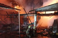 Rumah Dua Lantai di Jalan Chairil Anwar Terbakar