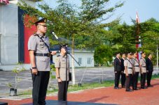 Dalam Apel Hari Juang Polri, Kapolres Meranti Minta Personil Buktikan Pengabdian Lewat Optimalisasi Pelayanan