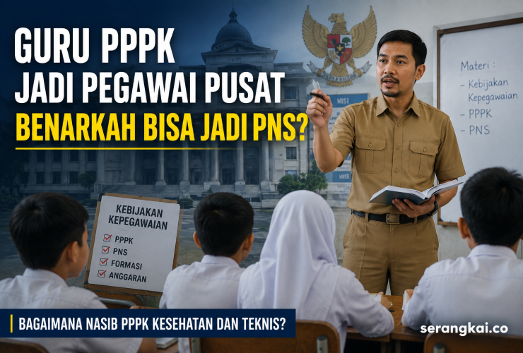 Guru PPPK Jadi Pegawai Pusat, Benarkah Bisa Jadi PNS? Ini Faktanya 