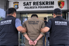 Oknum Satpol PP Pekanbaru Ditahan, Diduga Aniaya Mantan Pacar