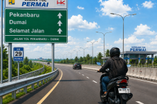 Motor Masuk Tol Pekanbaru-Dumai, Pengendara Mengaku Tak Tahu Larangan