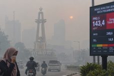 Kualitas Udara Pekanbaru Memburuk, PM2.5 Capai 143,4 µg/m³