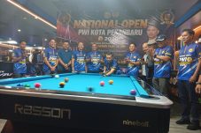 National Open Biliar PWI Pekanbaru 2026 Resmi Dibuka