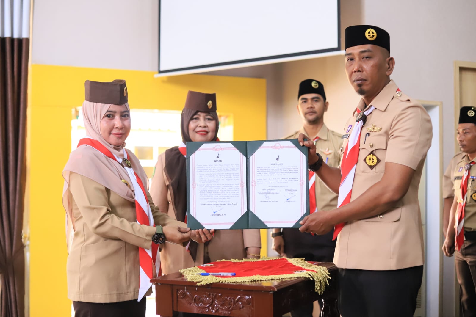 Ismiatun Tekankan Pembenahan Organisasi dan Digitalisasi Pramuka Tebingtinggi