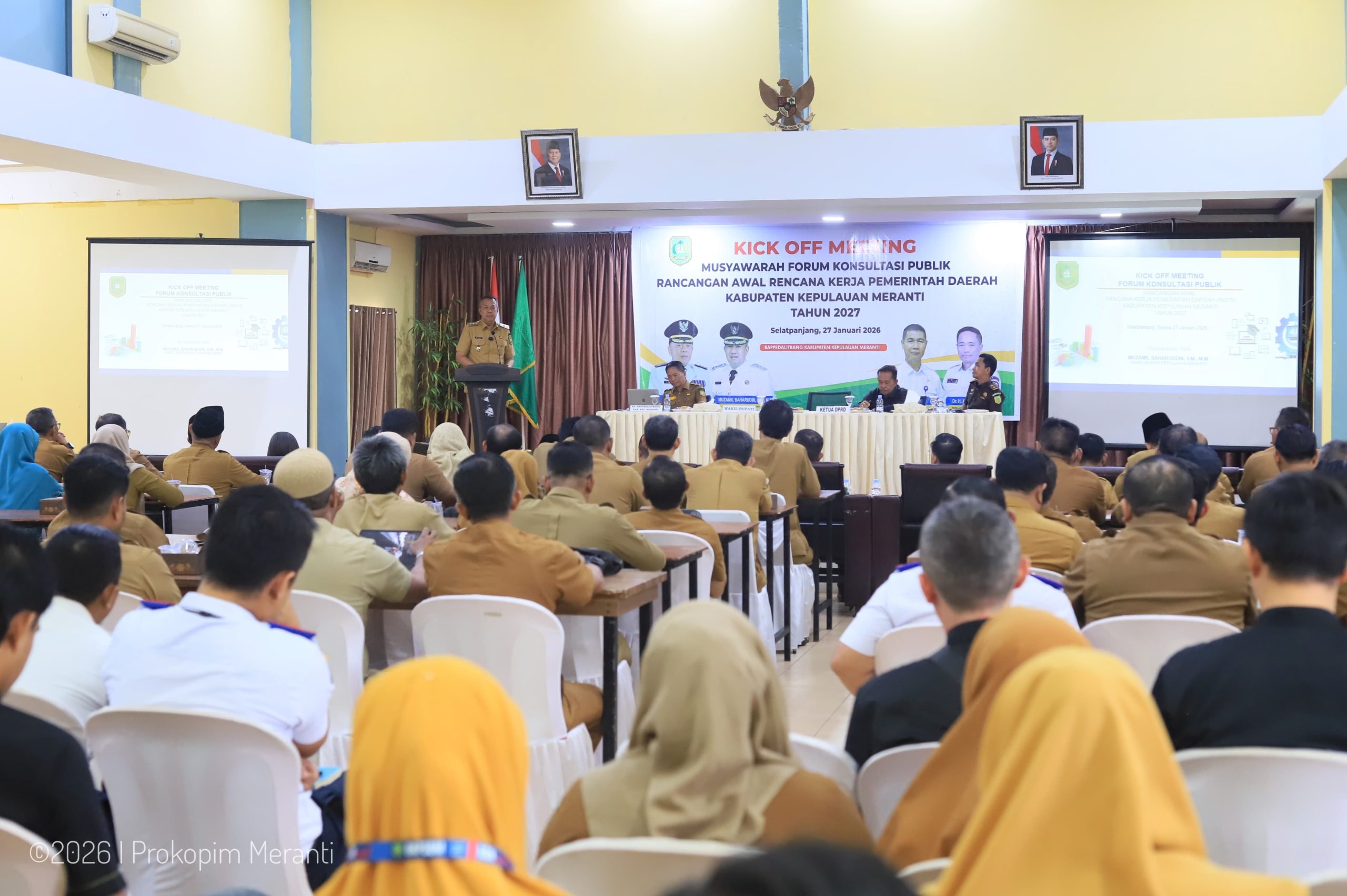 Wabup Muzamil: Forum Ranwal RKPD Jadi Dapur Perencanaan Pembangunan Pulau Terluar Meranti