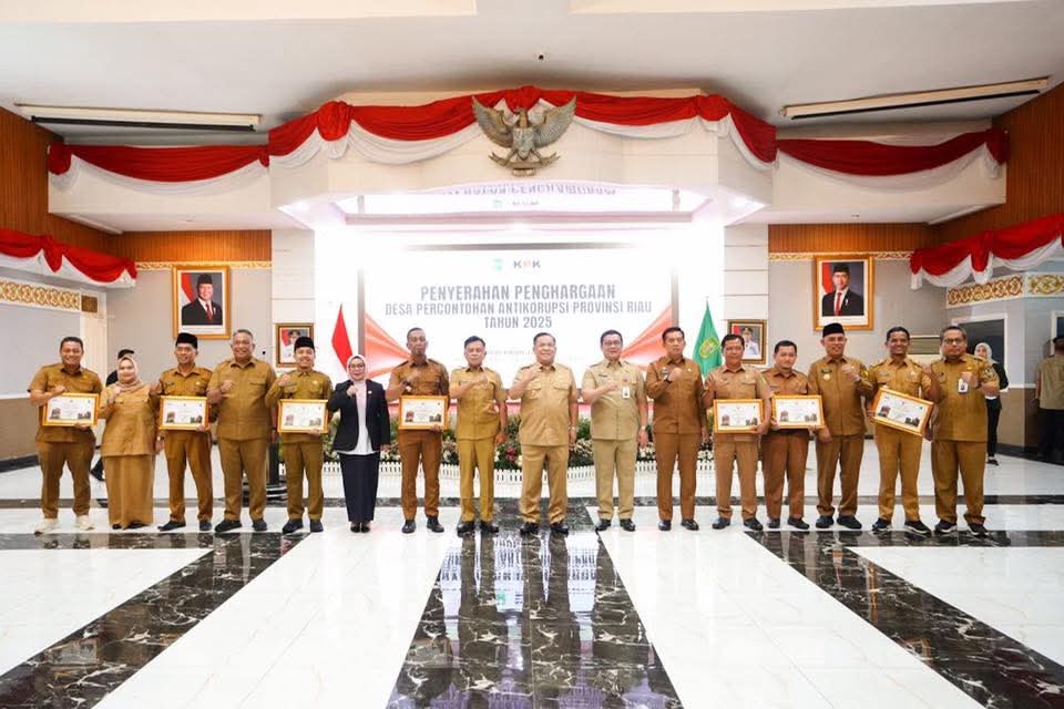 Desa Insit Ukir Prestasi, Jadi Percontohan Anti Korupsi Provinsi Riau 2025