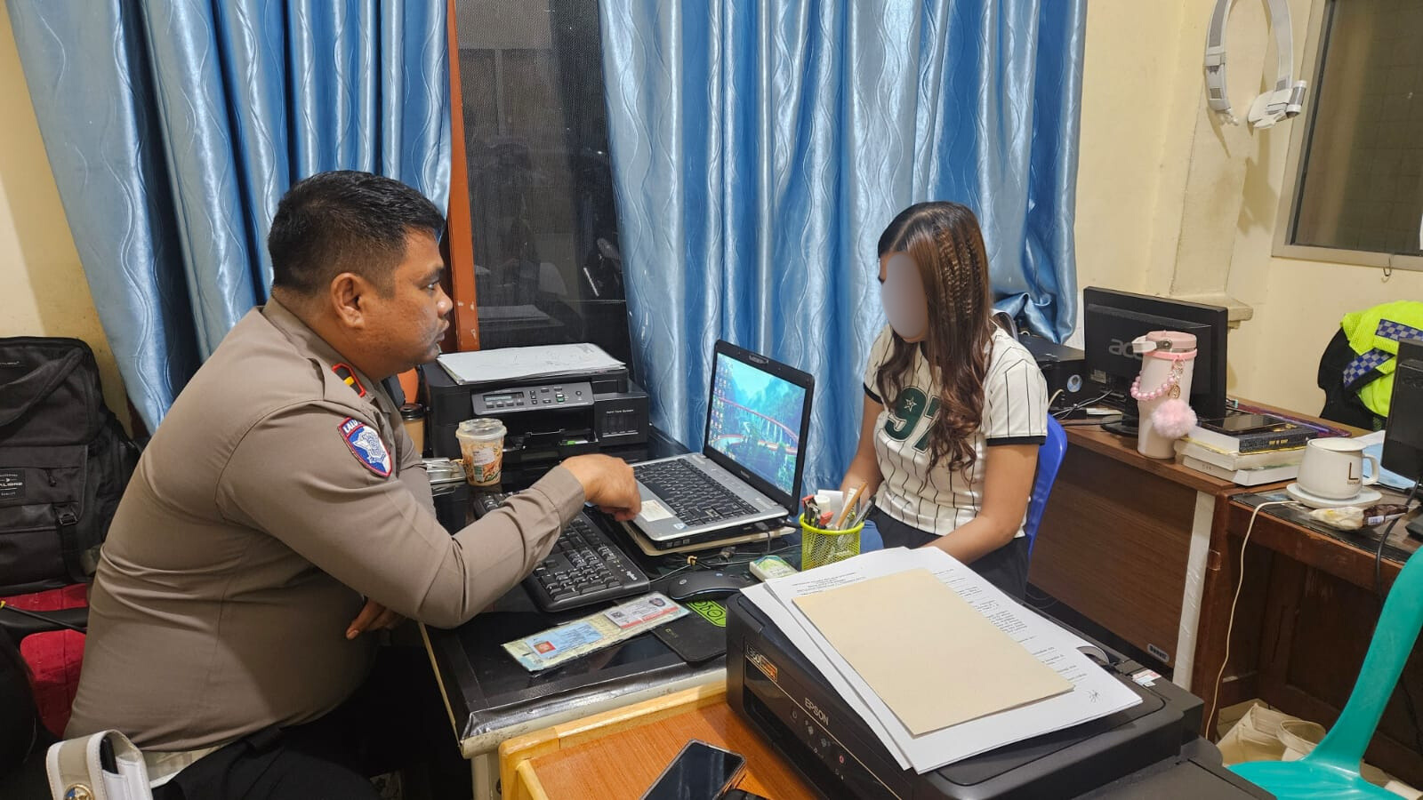 Penabrak Petugas Marka Jalan di Pekanbaru Ternyata Wanita Muda