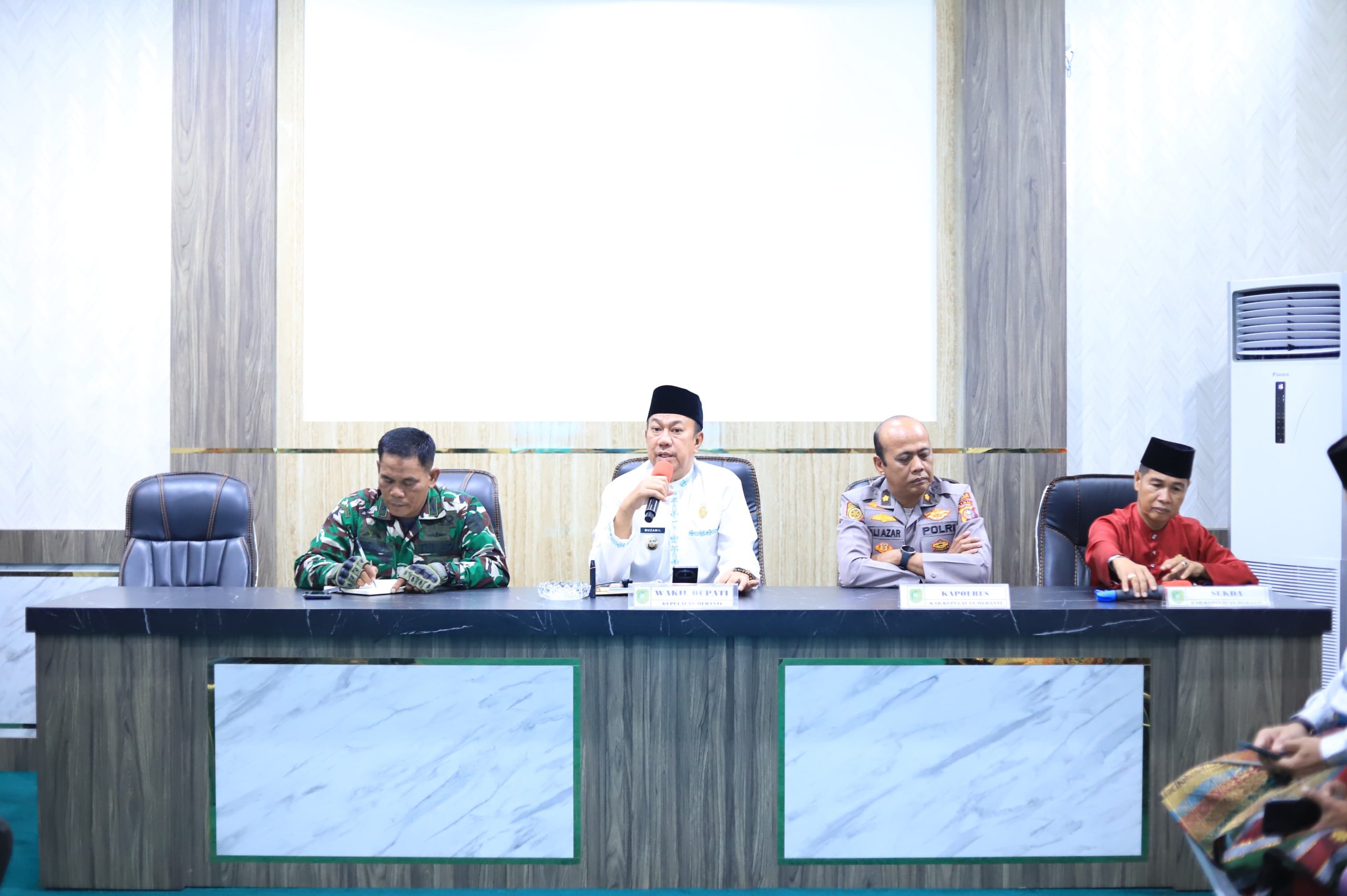 Pemkab Meranti Wajibkan ASN dan Swasta Korve 30 Menit Sebelum Jam Kerja