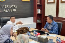 Selatpanjang Satu-Satunya Ibu Kota di Indonesia Tanpa Status PKW, Wabup Muzamil Mengadu ke Wamen ATR/BPN