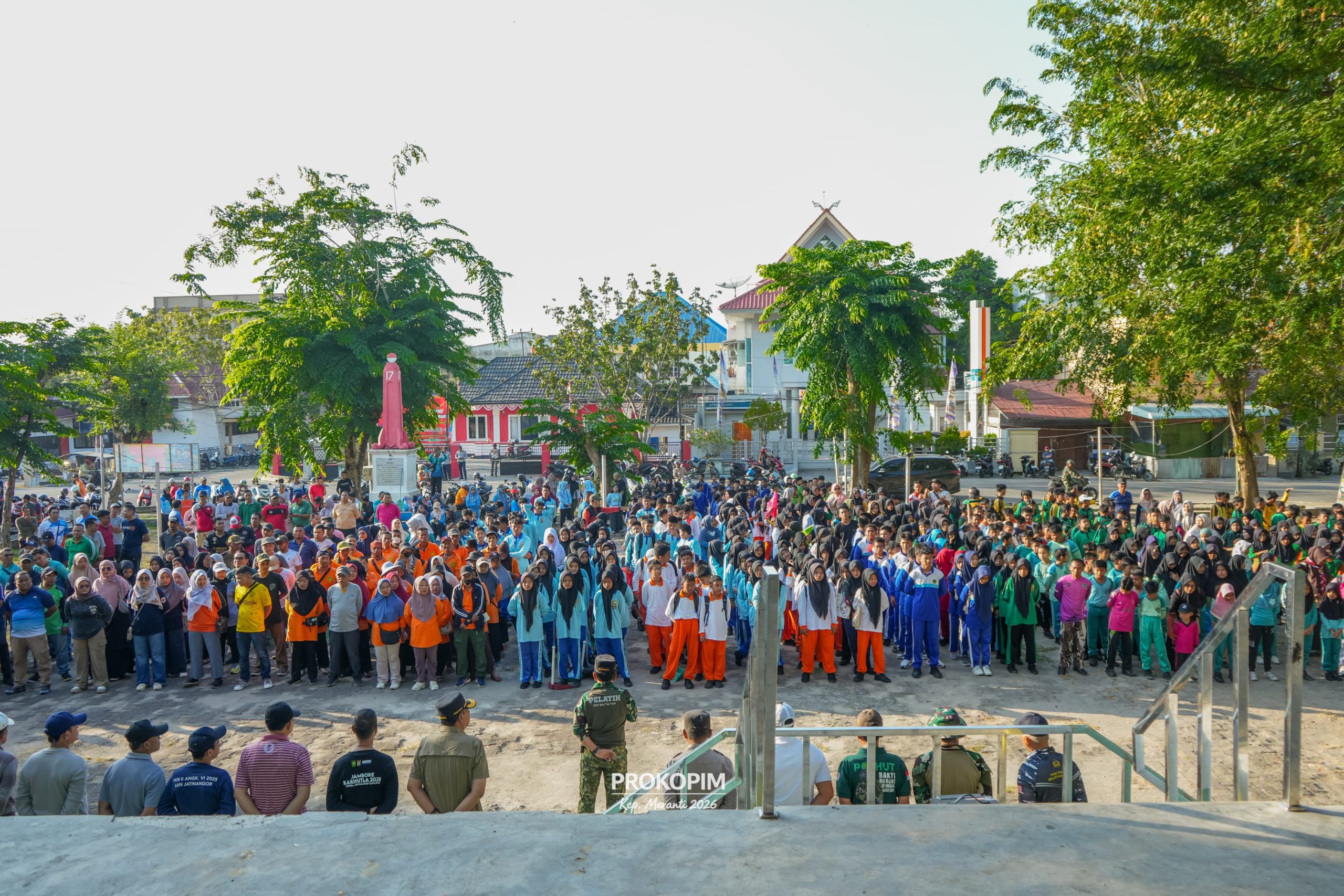Bupati Asmar Pimpin Korve di Titik Rawan Sampah Selatpanjang