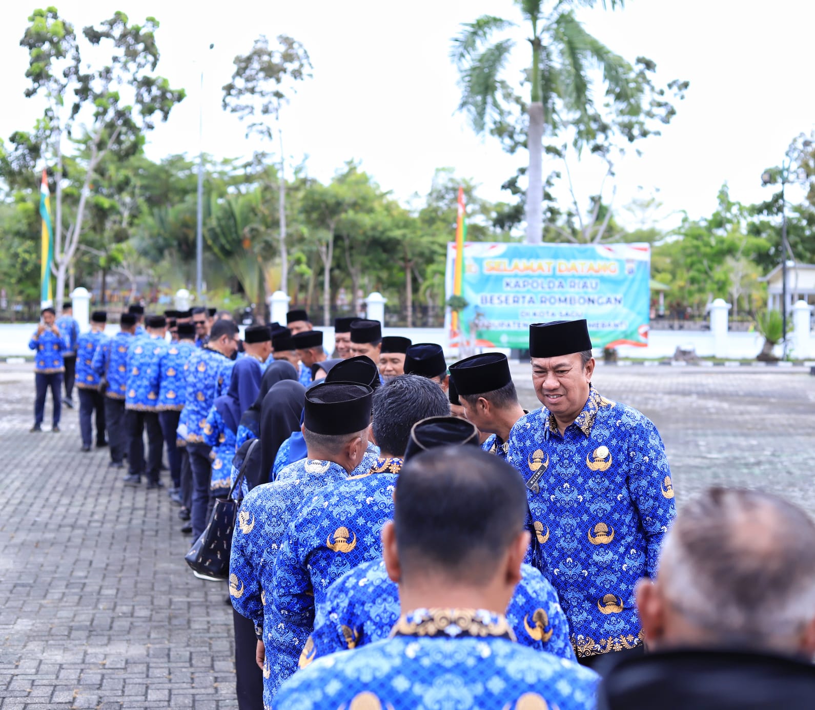 Bupati Asmar Pimpin Apel HKN Jelang Ramadan
