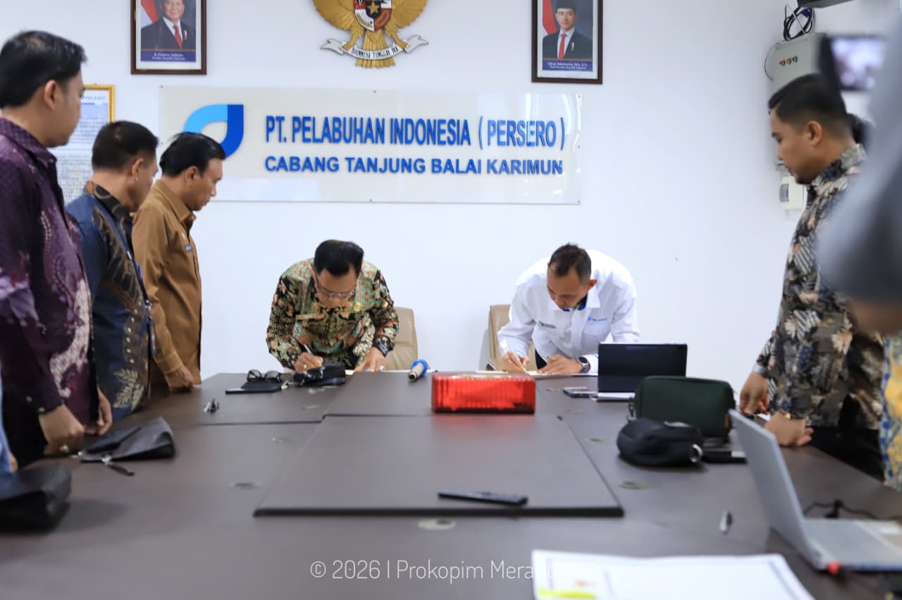 Pemkab Meranti dan Pelindo Sepakati Optimalisasi BUMD
