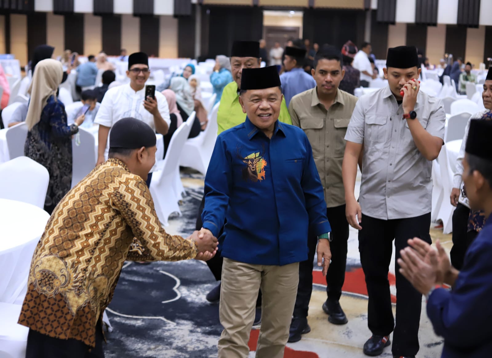 Bupati Asmar Silaturahmi Ramadan di Pekanbaru