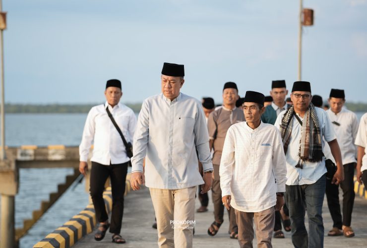 Wabup Muzamil Soroti Masalah Listrik Saat Safari Ramadan di Sungai Tohor