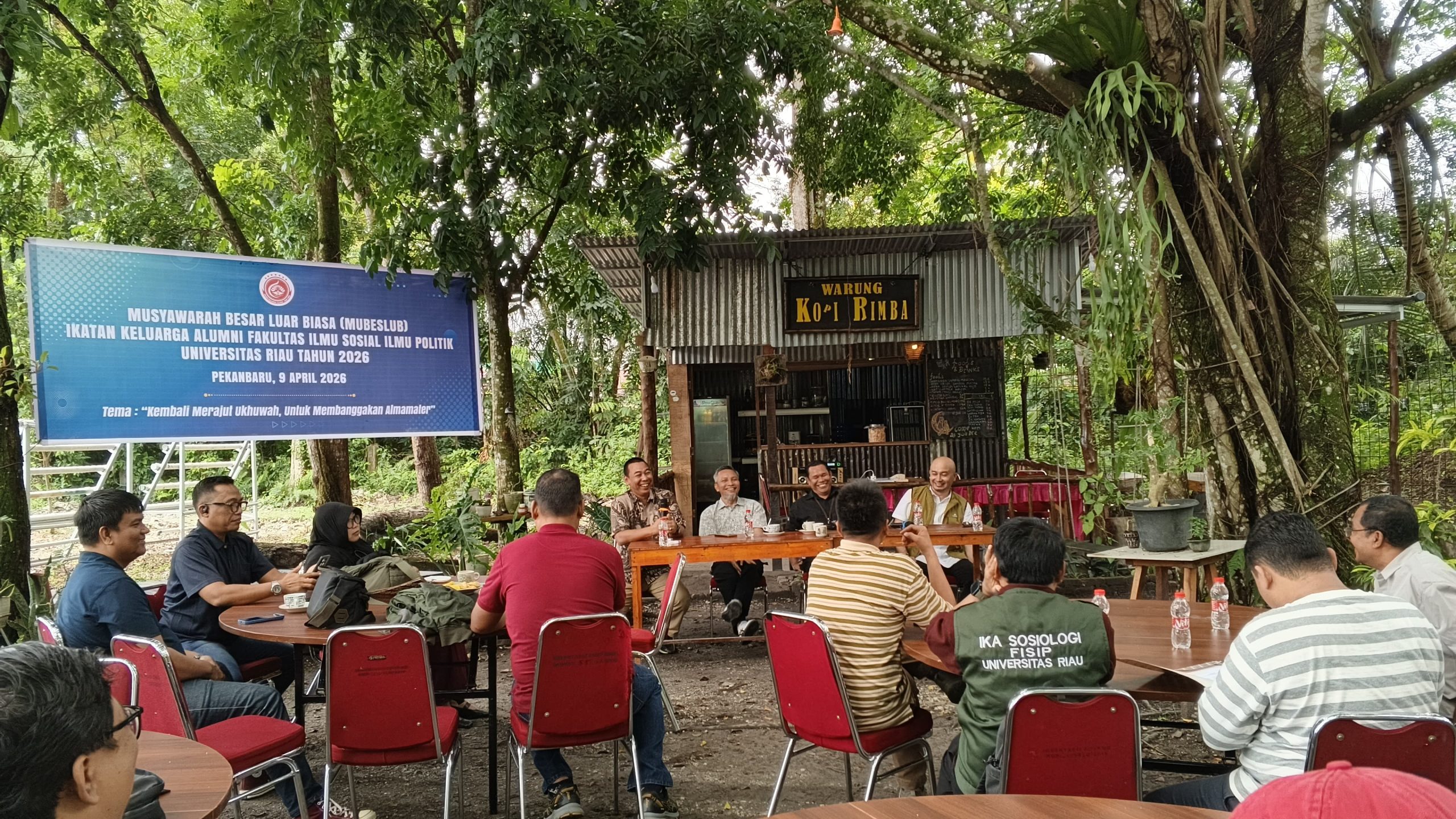 Rahmat Gusra Terpilih Jadi Ketum dalam Mubeslub IKA FISIP Unri
