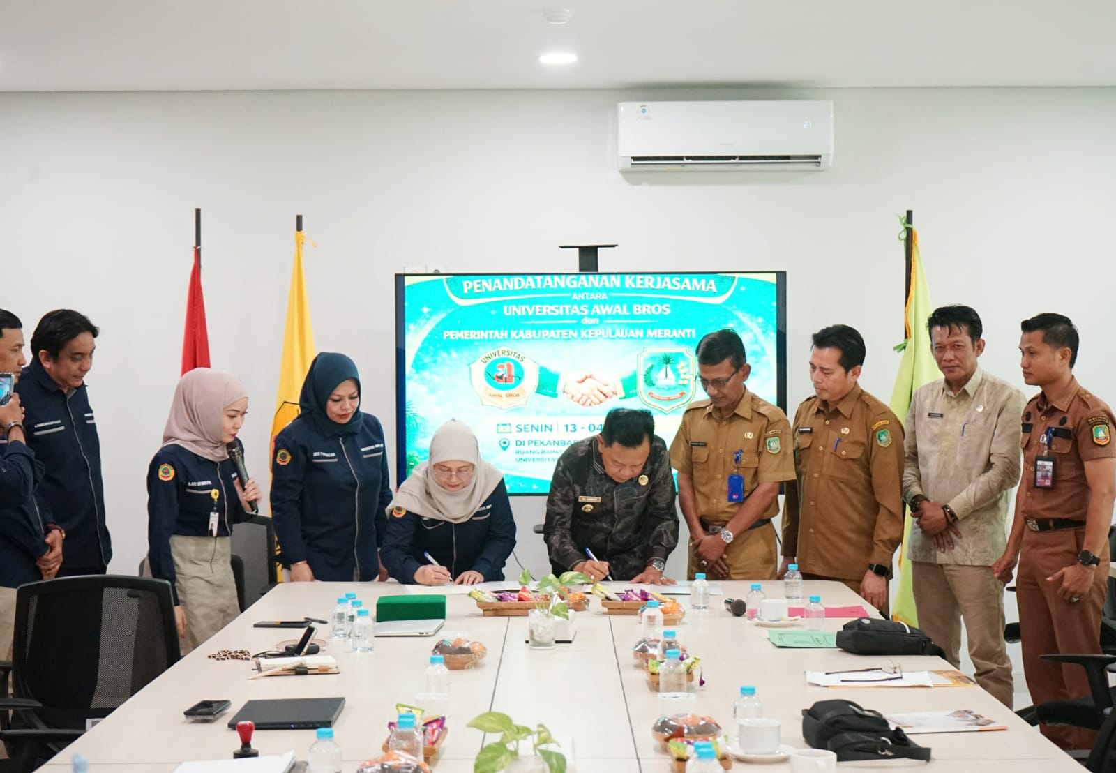 Gandeng Universitas Awal Bros, Meranti Dorong Terobosan Layanan Kesehatan di Wilayah Terpencil