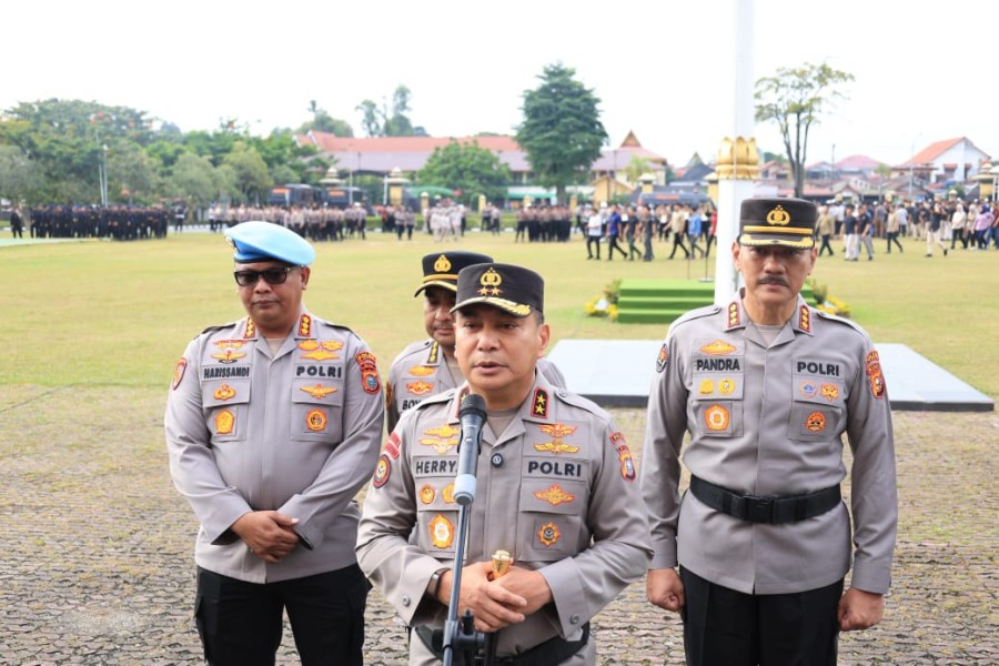 Menyusul Kapolsek dan Kanitres, Seluruh Personil Polsek Panipahan Dirotasi