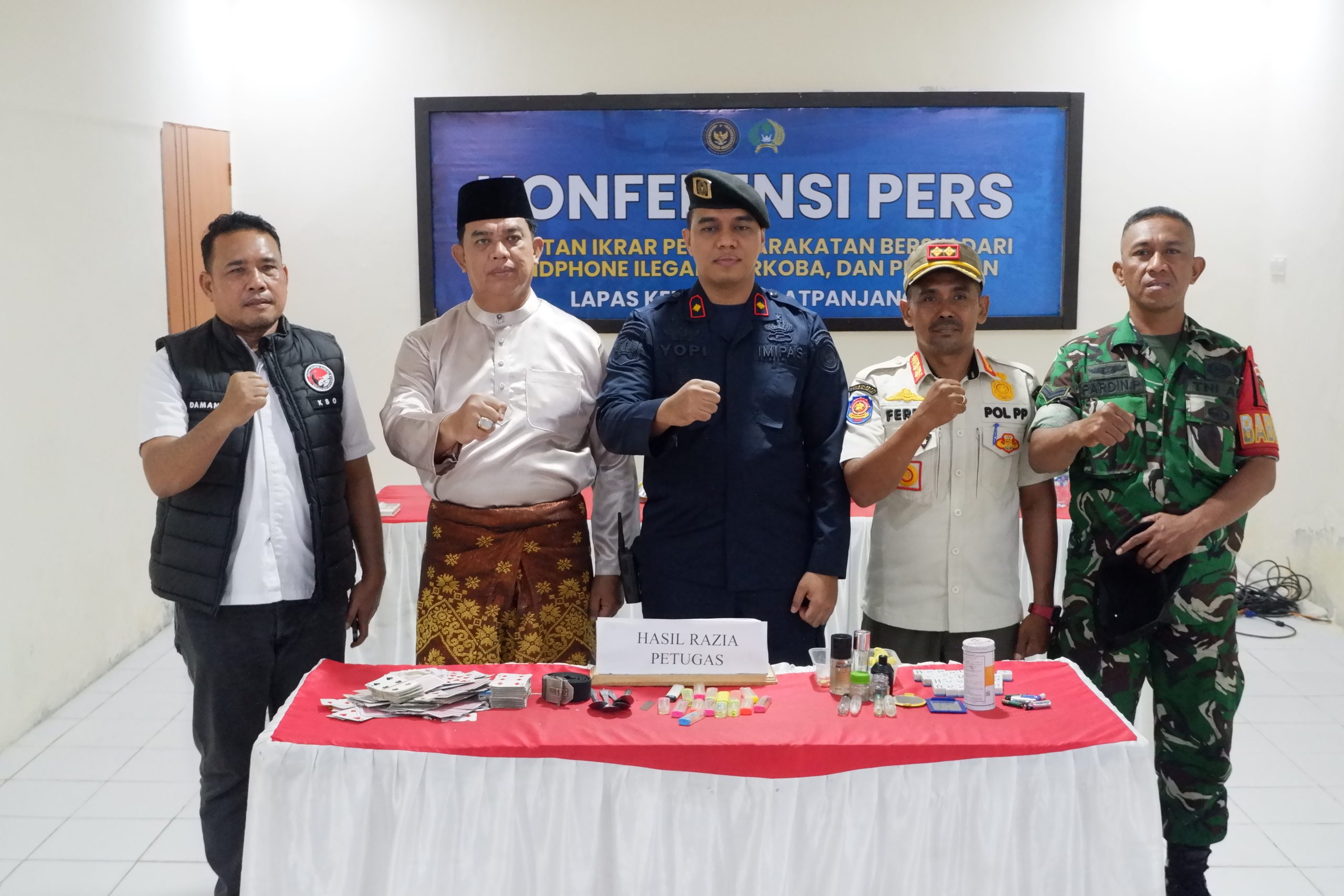 Lapas Selatpanjang Tegaskan Komitmen Berantas Narkoba dan HP Ilegal