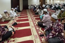 Jelang Puncak Haji, JCH Meranti Diskusi Rangkaian Ibadah di Mushalla Hotel