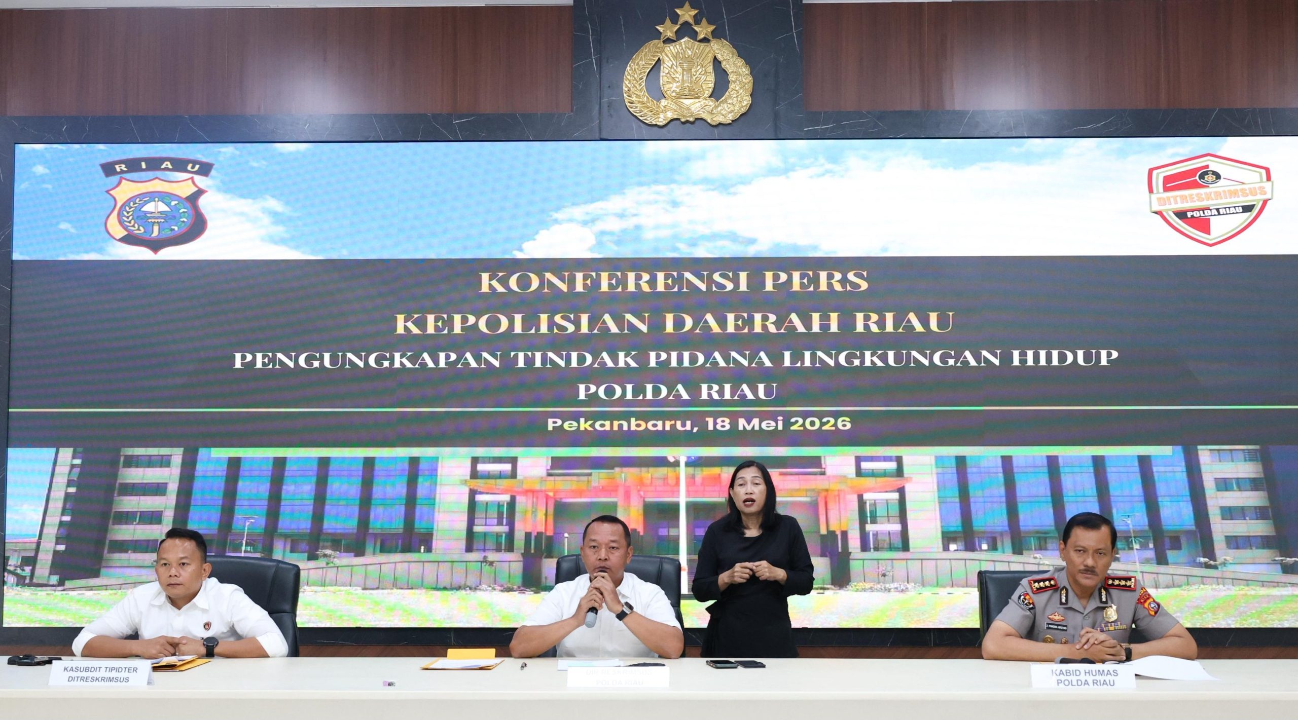 PT MM Ditetapkan Tersangka Korporasi Dugaan Perusakan Lingkungan oleh Polda Riau