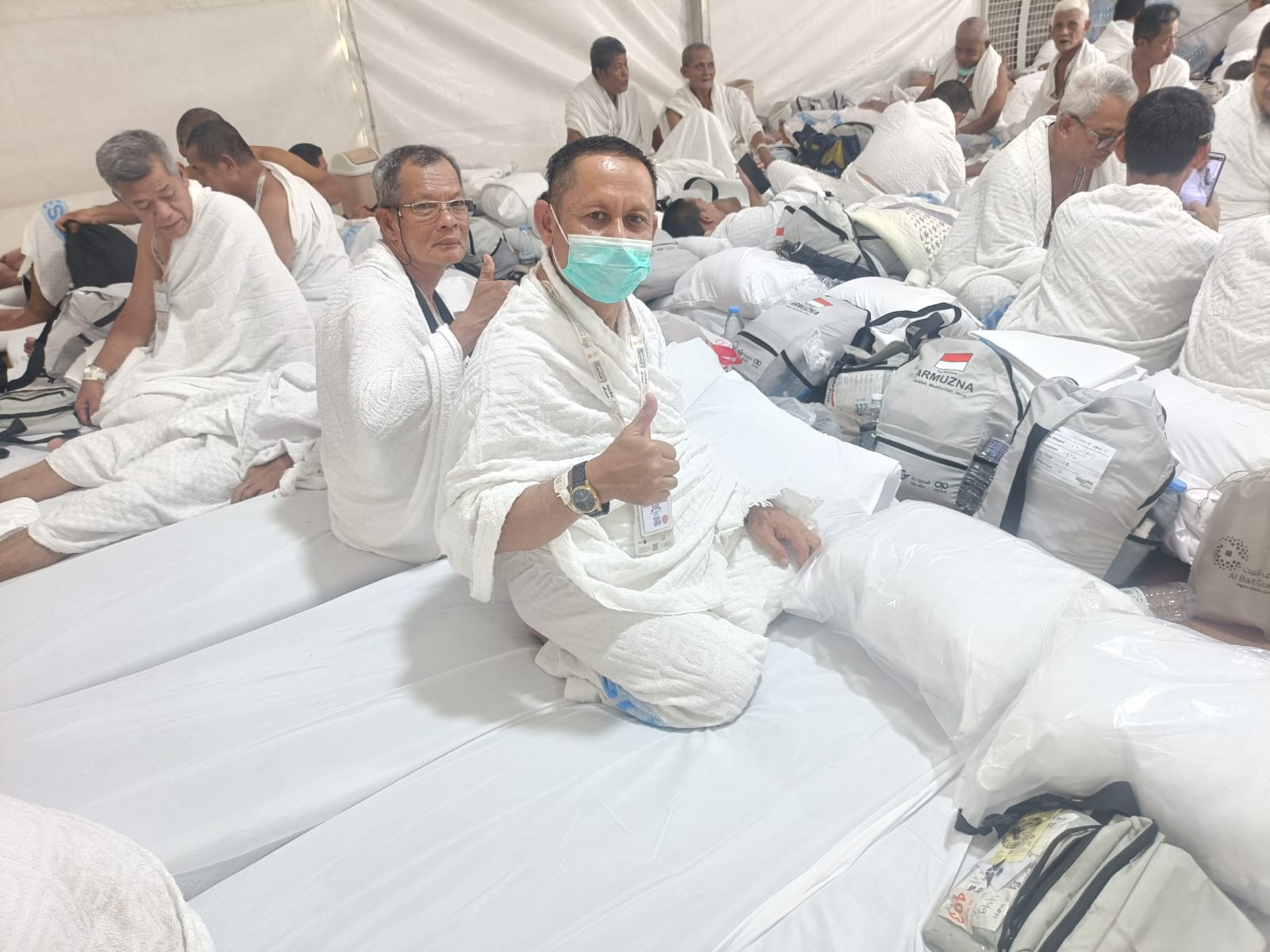 Ibadah Armuzna, JCH Meranti Sudah Tiba di Arafah