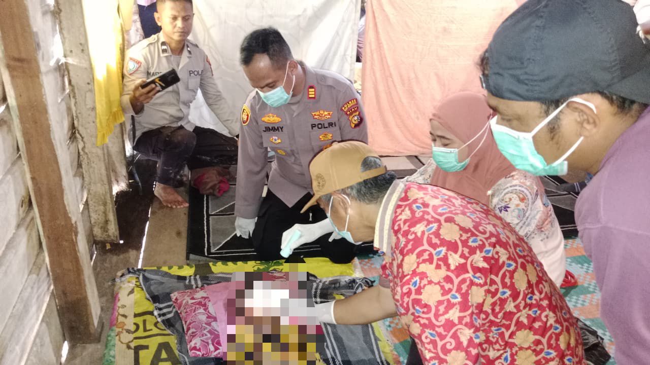 Bocah 5 Tahun Tenggelam di Sungai Melibur Ditemukan Meninggal, Polisi dan Warga Bahu Membahu Lakukan Pencarian
