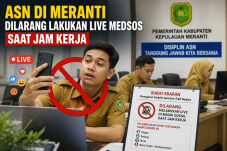 ASN di Meranti Dilarang Live Medsos Saat Jam Kerja, Pelanggaran Bisa Disanksi Disiplin