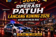 Operasi Patuh Lancang Kuning 2026 Mulai Digelar 6 Sampai 21 Juni