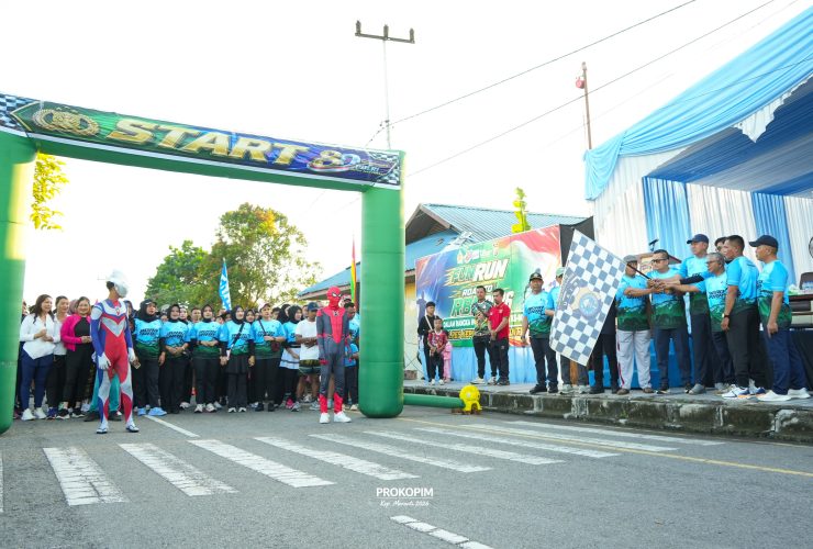 Seribuan Peserta Ikuti Fun Run 8 K di Meranti, Ajang Pemanasan Menuju Road to Bhayangkara Run 2026