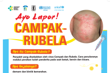 Ayo Lapor Campak-Rubela, Dinkes Meranti Ajak Masyarakat Waspada dan Lengkapi Imunisasi
