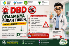 Demam DBD Turun Bukan Berarti Aman, Puskesmas Alai Ingatkan Masyarakat Waspadai Fase Kritis