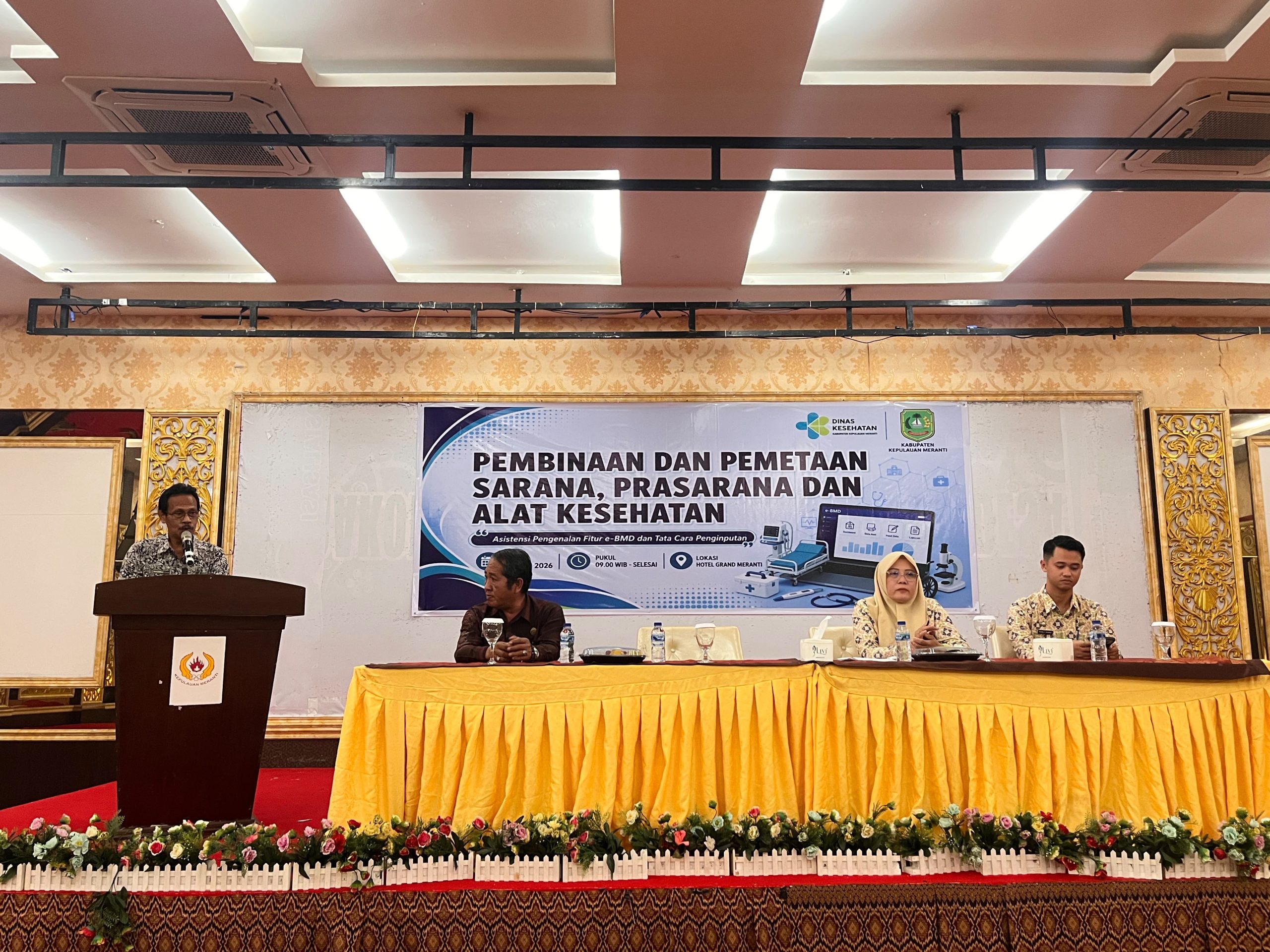 Dinas Kesehatan Kepulauan Meranti Tingkatkan Tata Kelola Aset Melalui Asistensi Aplikasi e-BMD
