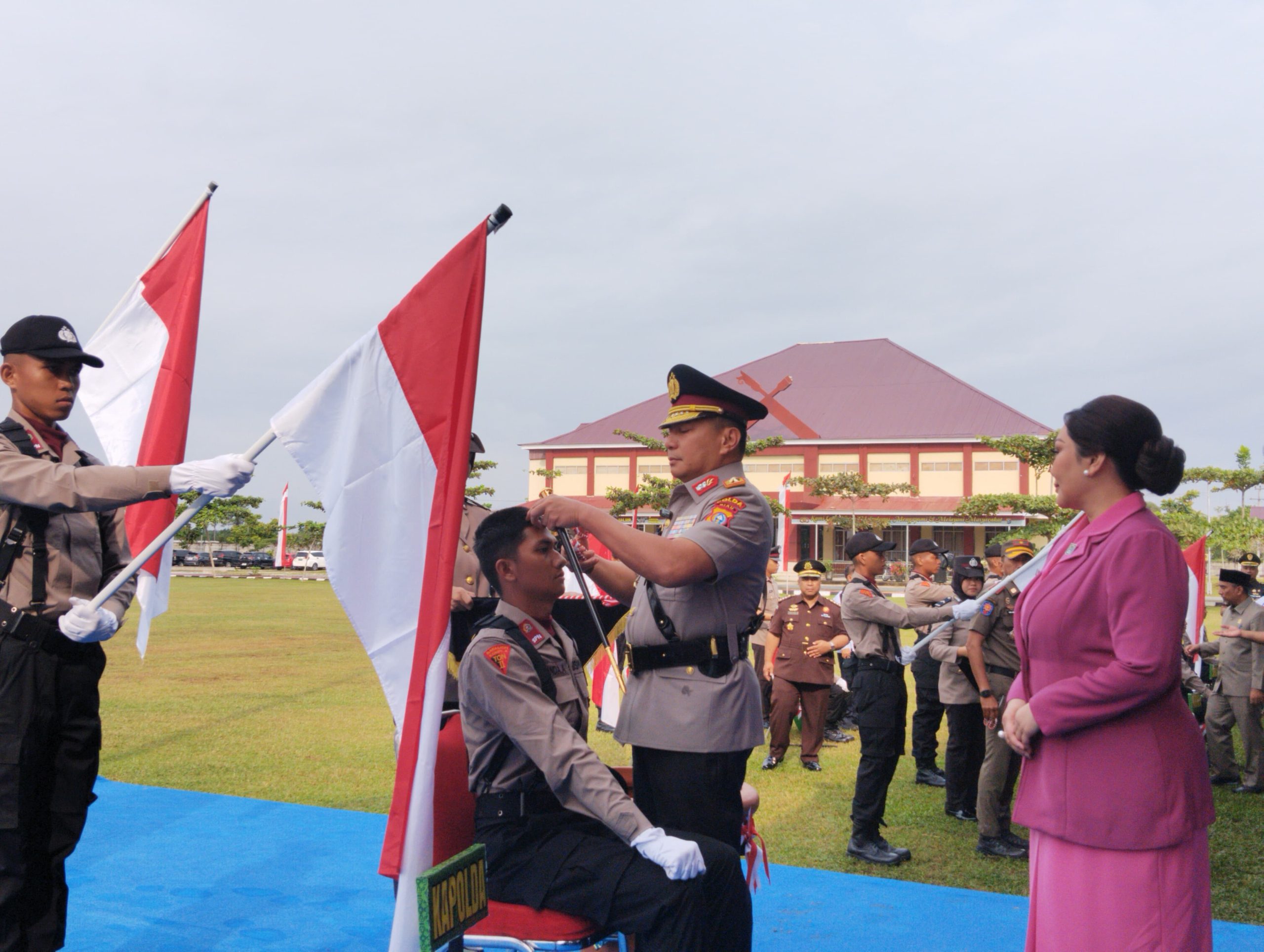 Kapolda Riau Larang Kekerasan di Lemdik Saat Buka Pendidikan Bintara Polri SPKT 2026