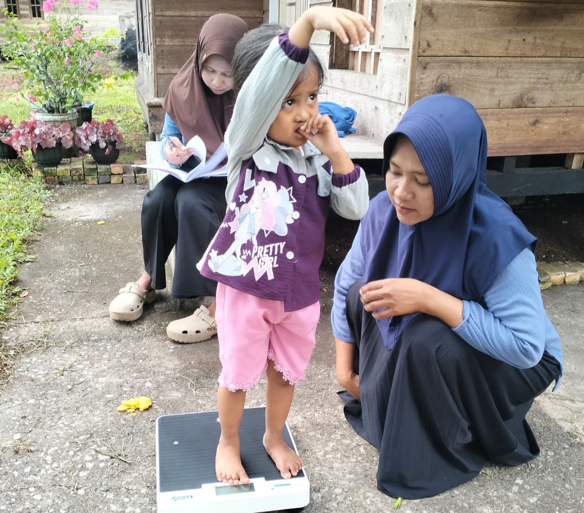 Home Visit Balita Stunting, Puskesmas Alai Perkuat Edukasi Orang Tua dan Pendampingan Keluarga