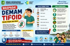 Waspada Demam Tifoid (Tifus), Kenali Penyebab Cegah Sejak Dini, dan Obati dengan Tepat