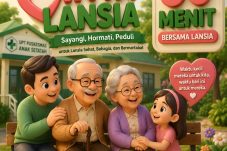 Puskesmas Anak Setatah Galakkan Gerakkan Cinta Lansia