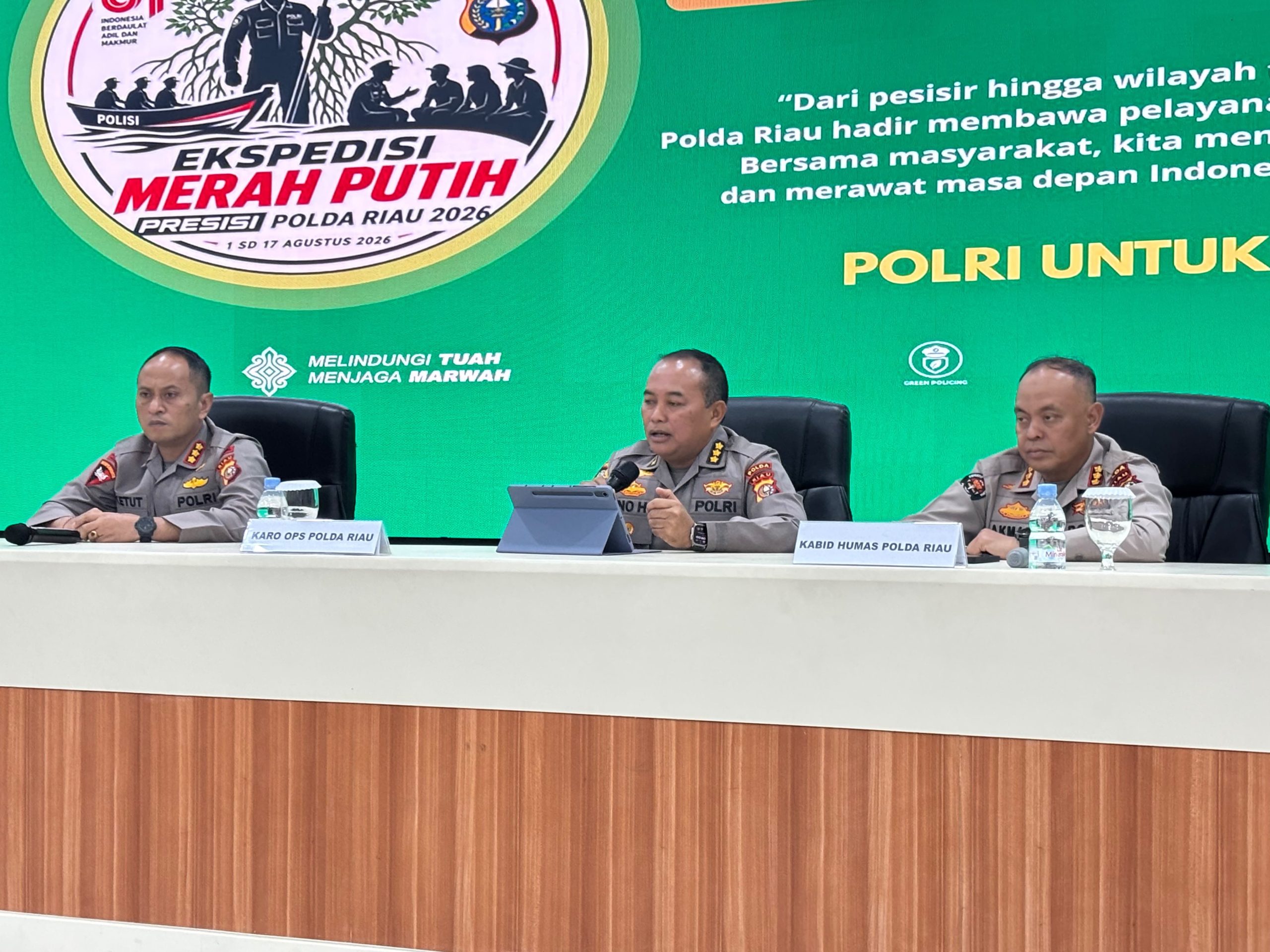 Polda Riau Bawa Layanan Negara ke Wilayah Perbatasan Lewat Ekspedisi Merah Putih Presisi 2026