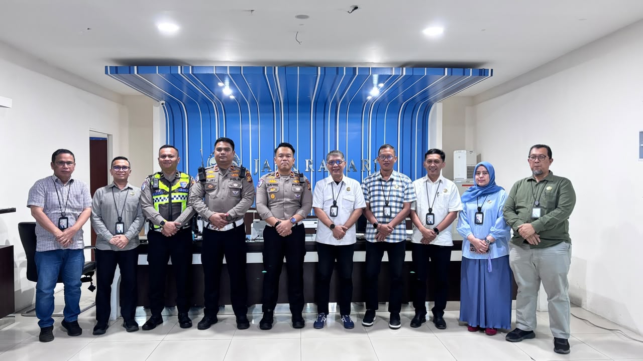 Satlantas Polresta Pekanbaru Gandeng Jasa Raharja Tingkatkan Keselamatan Berlalu Lintas